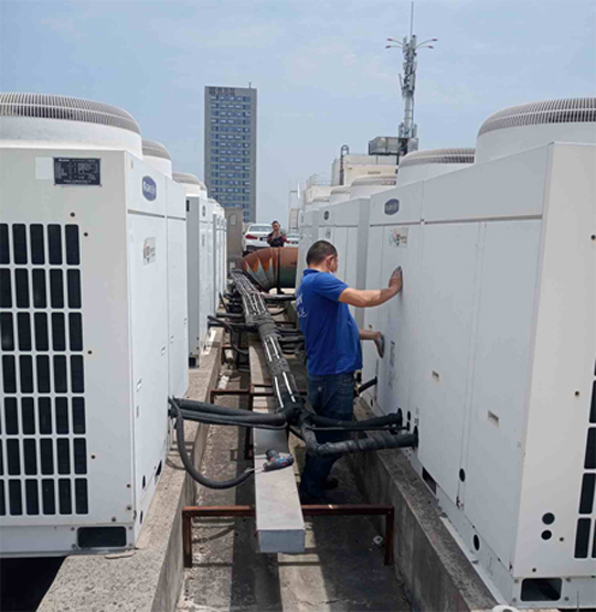 东区中央空调制热和不制冷系统维修方法